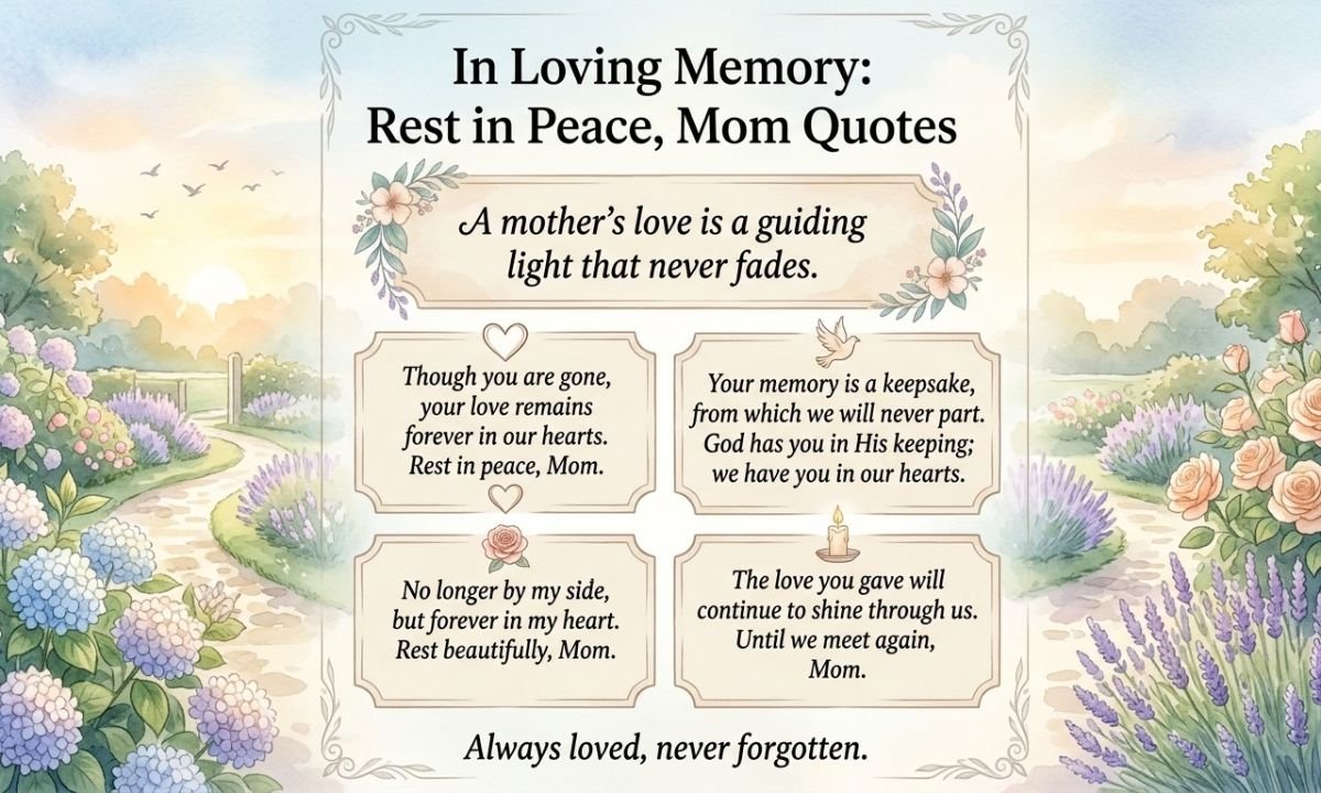 Mother Death Anniversary Quote