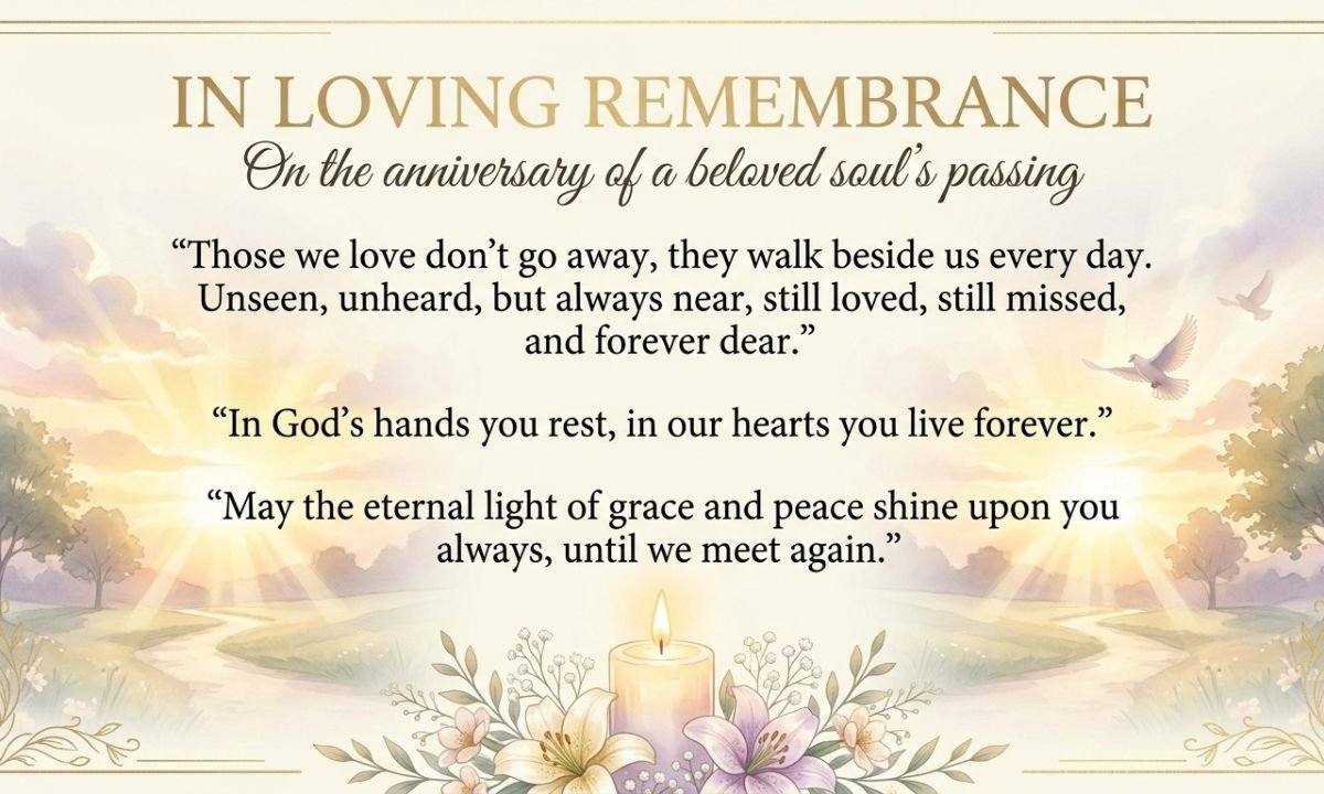 Death Anniversary Quotes for Husband