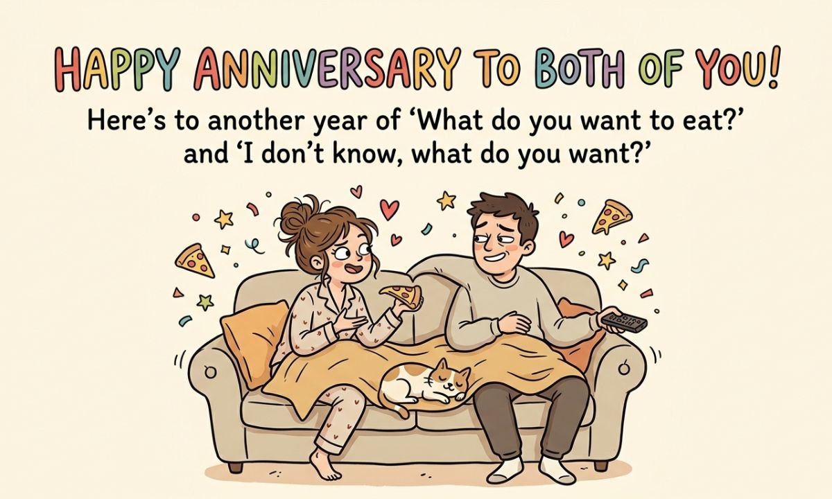 Happy Anniversary to Both of You Quotes Funny