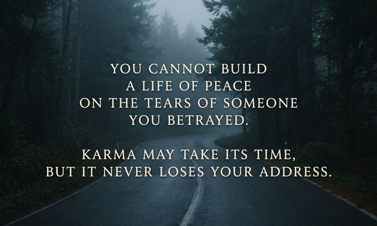 Cheating Karma Quotes