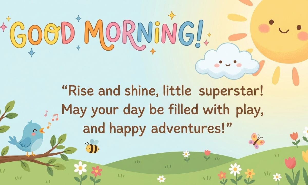 Good Morning Quotes for Kids | শিশুদের জন্য শুভ সকাল