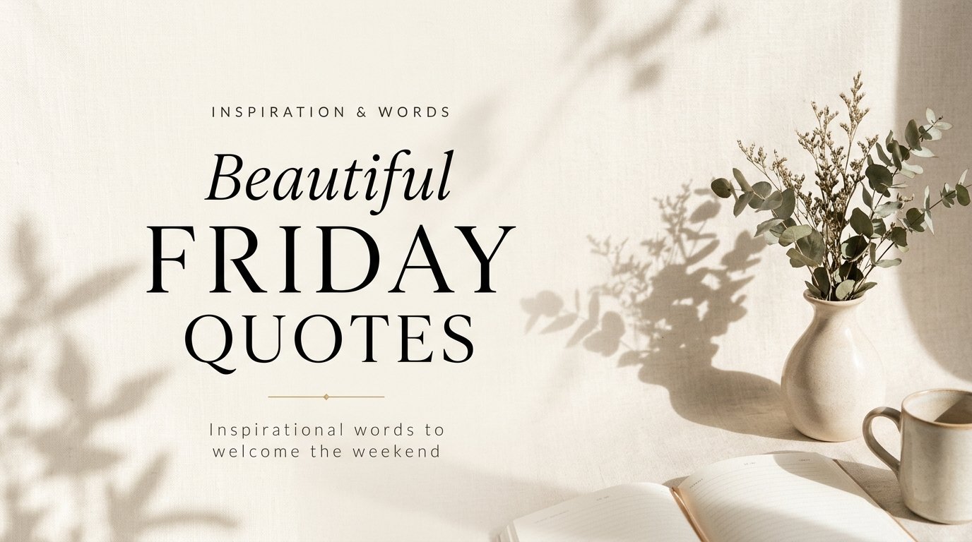 Beautiful Friday Quotes